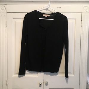 LOFT long sleeve black cardigan